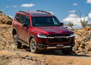 2021 Toyota LandCruiser 300 Series GR Sport.