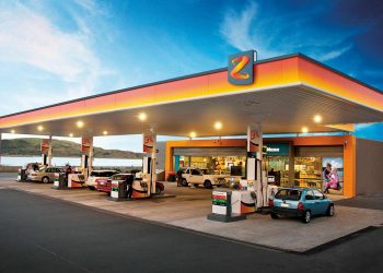 Z fuel station forecourt