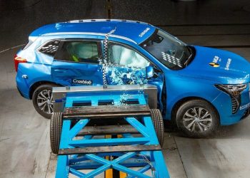 Haval Jolion side impact crash test
