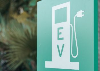EV charging sign