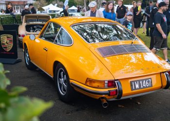 Porsche 911 on display at Ellerslie Car Show