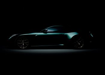 Aston Martin DB12 side profile