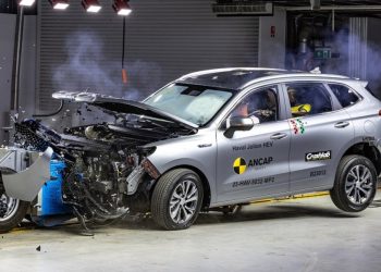Haval Jolion Hybrid front crash test