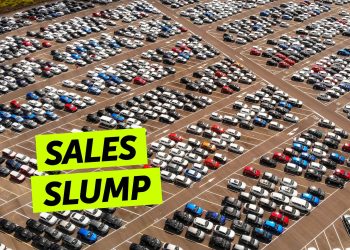 Cars parked in parking lot