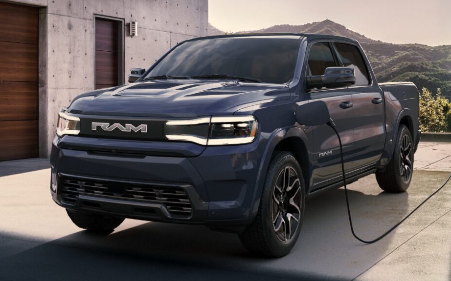 RAM 1500 REV charging