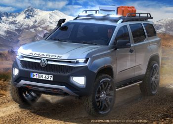 Volkswagen Amarok SUV sketch