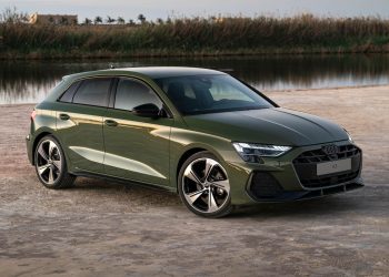 2025 Audi A3 front three quarter view