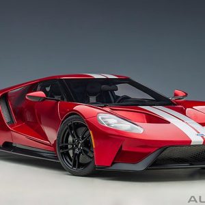 1/12 Ford GT Red w/silver