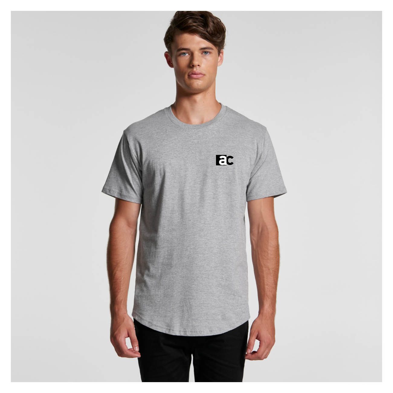 Autocar T-shirt Grey with 'AC' logo