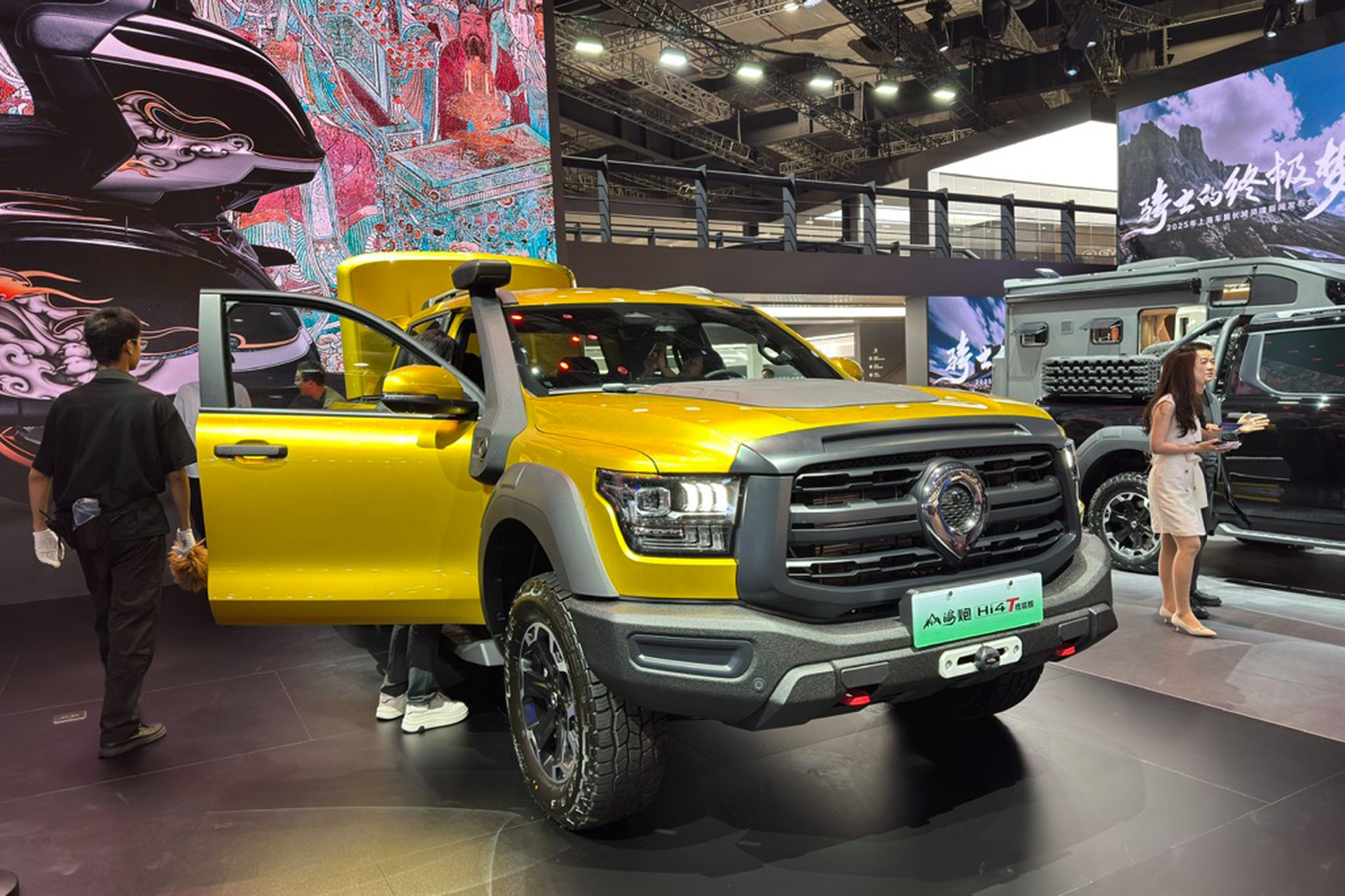 GWM Cannon Alpha PHEV at the show