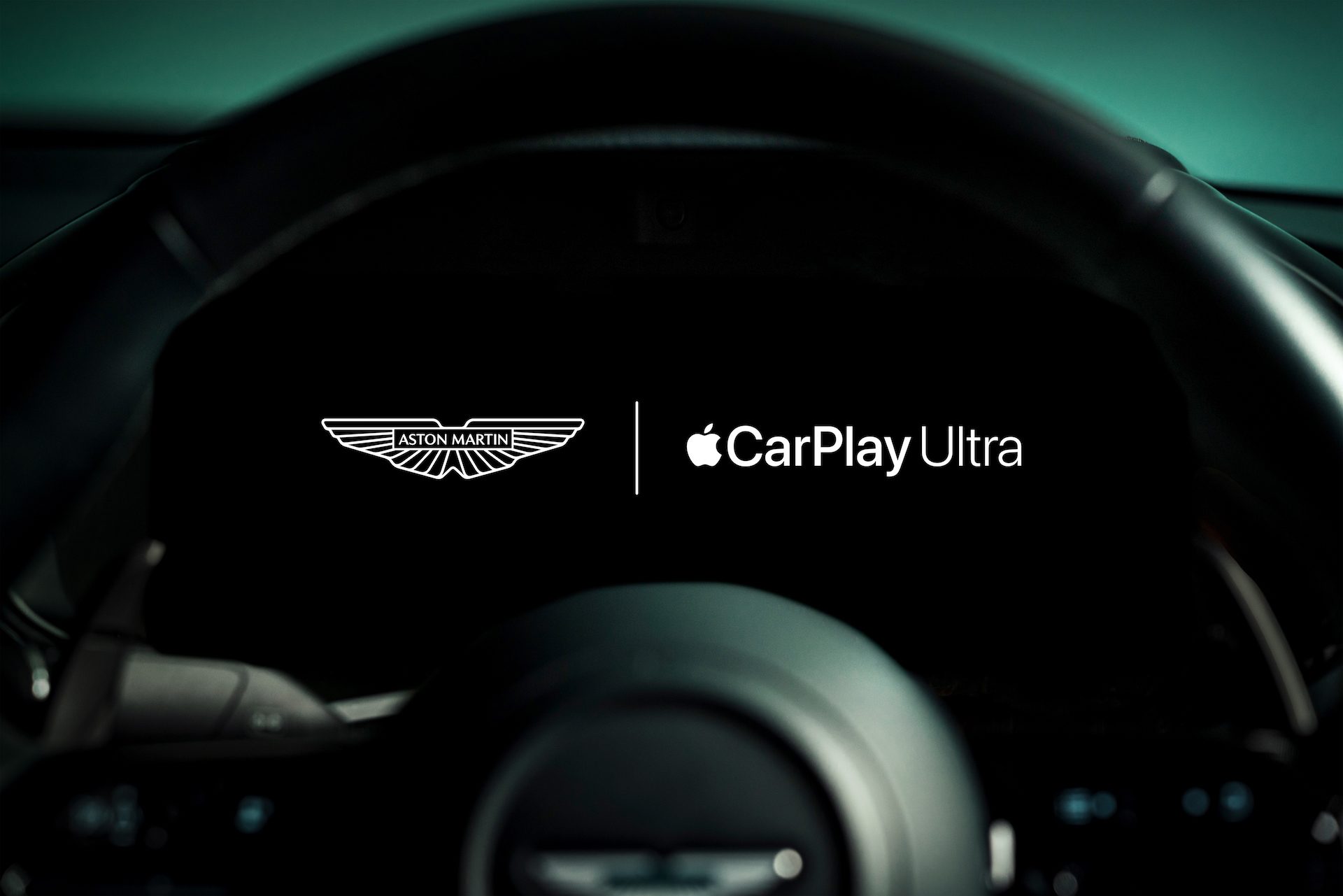 CarPlay Ultra on the screen of the Aston Martin DBX