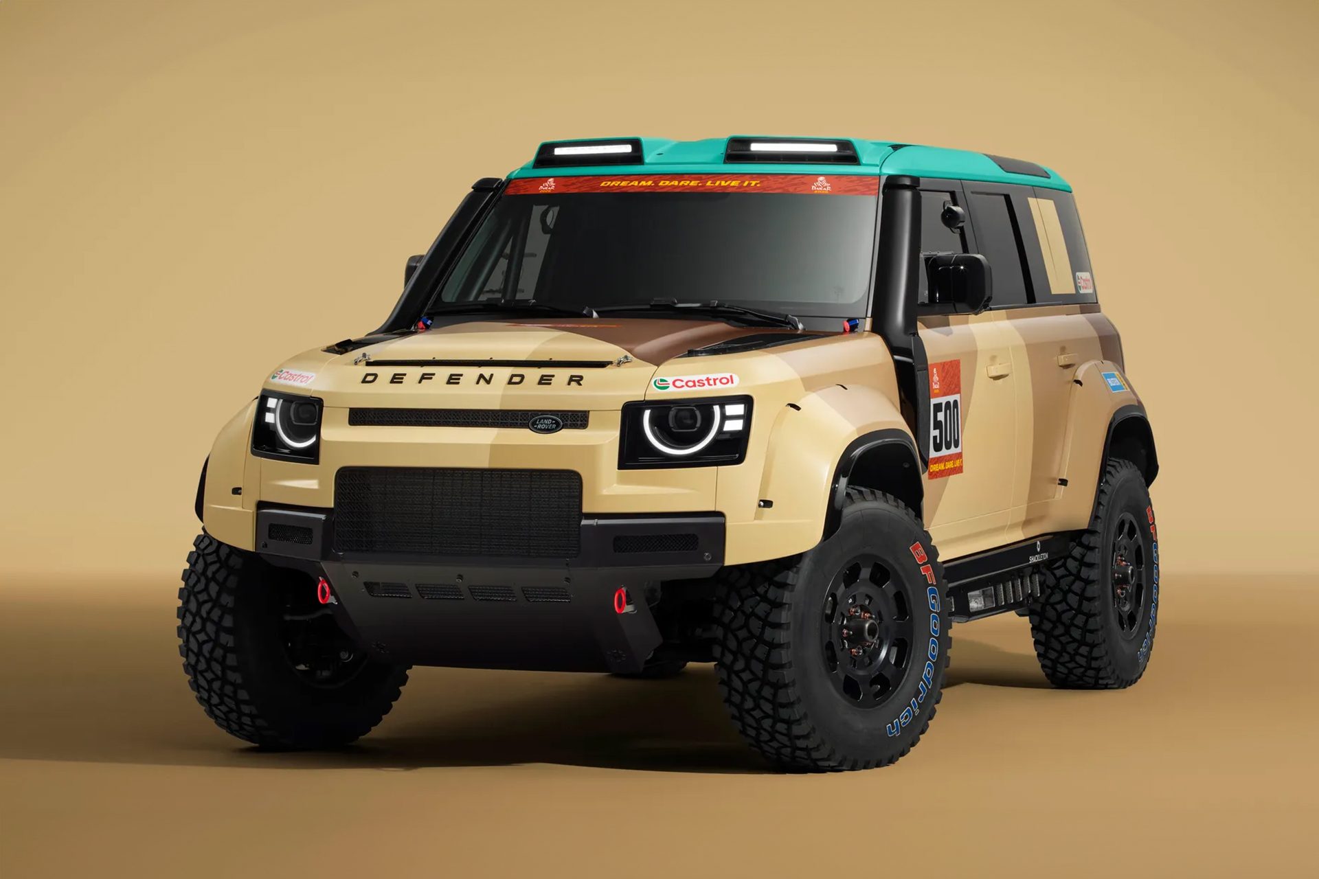 Dakar Defender in beige