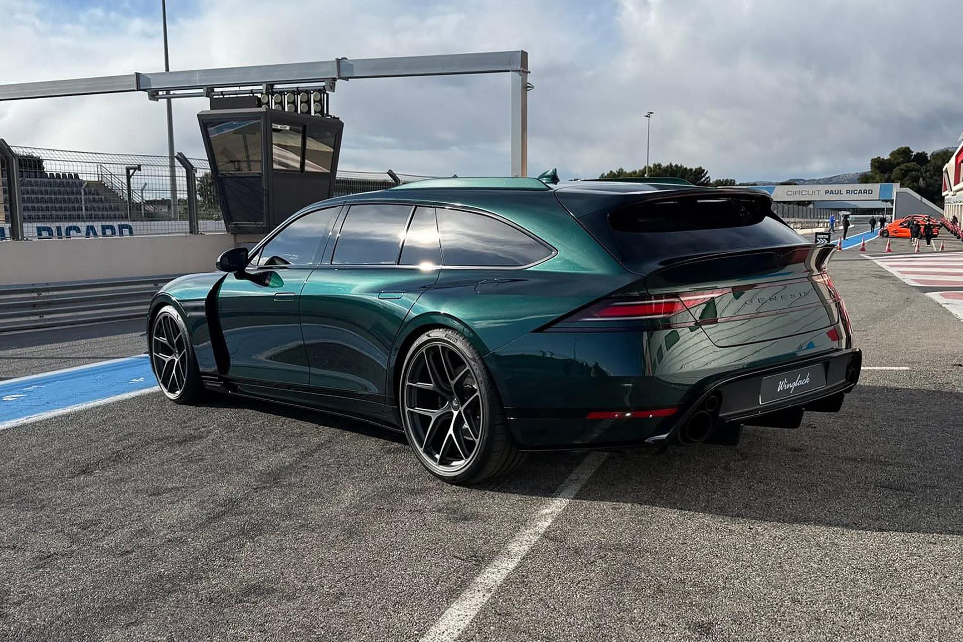 Genesis Wingback in green